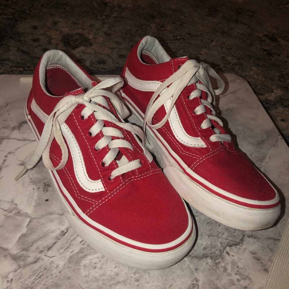 Red Vans - Picture 5 of 5